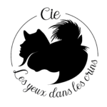 logo de la compagnie les yeux dans les crins, accueil compagnie spectacle théâtre